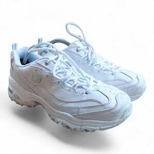 Skechers D'Lites Fresh Start Wide Fit 9.5 Women's Memory Foam Walking Shoes